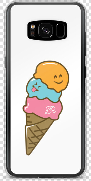 Ice Cream Emoji Iphone Case   Gelato  HD Png Download