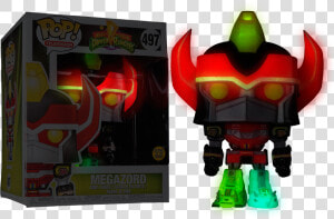 Glow In The Dark Megazord Pop  HD Png Download