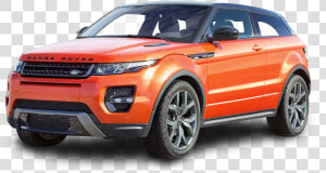 Transparent Range Rover Png   Range Rover Evoque 2012 Orange  Png Download