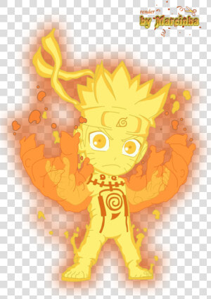 Transparent Naruto Chibi Png   Nine Tails Naruto Chibi  Png Download