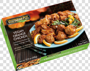 Vegetarian Plus Vegan Orange Chicken  HD Png Download