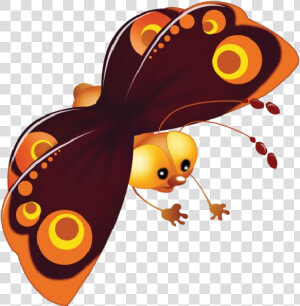 Baby Butterfly Cartoon Clip Art Pictures   Clipart Baby Butterfly Cartoon  HD Png Download