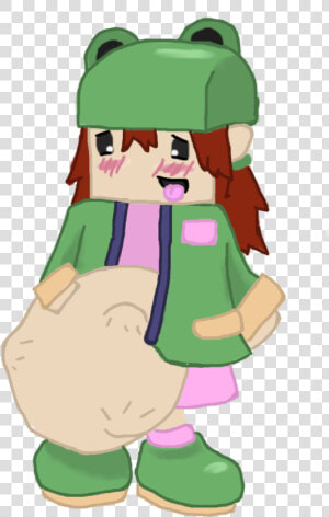 Minecraft Rana Vore   Alex Belly Minecraft Vore  HD Png Download