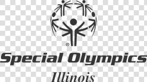 Special Olympics Logo Black White   Special Olympics Illinois Png  Transparent Png