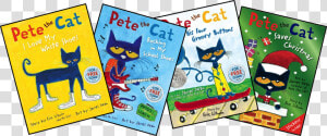 There Are 40 And Counting Pete The Cat Books   Cartoon  HD Png Download