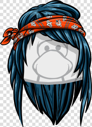 Club Penguin Rewritten Wiki   Rock And Roll Bandana  HD Png Download