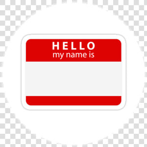 Hi My Name Is Sticker   Hi My Name Is Sticker Transparent  HD Png Download