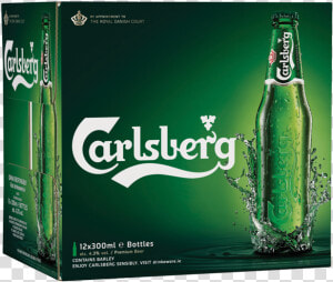 Carlsberg 12 Pack Bottle  HD Png Download