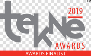 Tekne Finalist Logo   Tekne Awards  HD Png Download