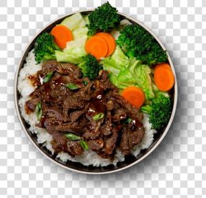 Transparent Cooked Meat Png   Steak Veggie Bowl Waba Grill  Png Download