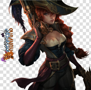 Miss Fortune Renders   Png Download   League Of Legends Miss Fortune Png  Transparent Png