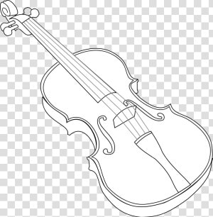 Violin   صور آلة الكمان للتلوين  HD Png Download