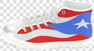 Bandera De Puerto Rico Flag Men’s Classic High Top   Skate Shoe  HD Png Download