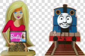 Thomas The Tank Engine Barbie  HD Png Download