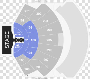 Zappos Theater Seating Chart  HD Png Download