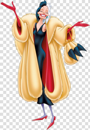 Villains Wiki   Cruella De Vil Disney Villains  HD Png Download