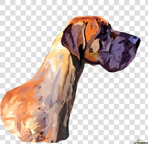 Great Dane Print   Great Dane  HD Png Download