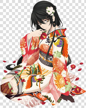 Hair fashion Illustration costume Design geisha anime art   Velvet Tales Of Berseria Transparent  HD Png Download