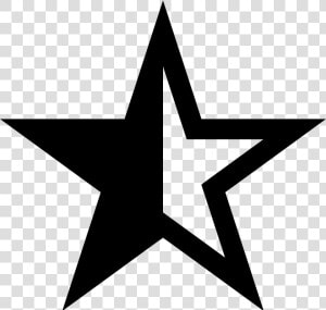 Half Filled Star Icon Clipart   Png Download   Half Filled Star Icon  Transparent Png