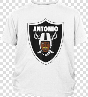 Antonio Brown Raiders Shirt   Oakland Raiders Logo Svg  HD Png Download