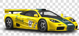 Race Car Png   Yellow Mclaren F1 Gtr  Transparent Png