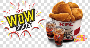 Transparent Kfc Png   Wow Kfc Bucket  Png Download