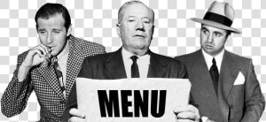 Menu mobster   Monochrome  HD Png Download