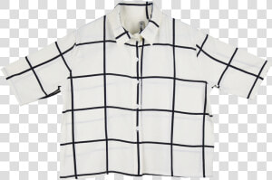 Grid Button up Shirt   Grid Button Up Shirt  HD Png Download