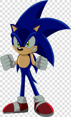 Angry Transparent Sonic   Sonic The Hedgehog Angry Sonic  HD Png Download