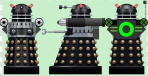 Librarian Bot Dalek Supreme  HD Png Download