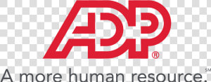 Adp A Mora Human Resource Png Logo   Adp Logo  Transparent Png