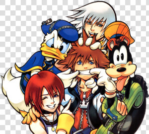  kingdomhearts  donald   Kingdom Hearts 1 Artwork  HD Png Download