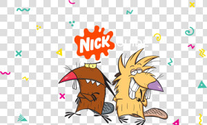 Angry Beavers Png  Transparent Png