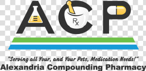 Alexandria Compounding Pharmacy   Emblem  HD Png Download