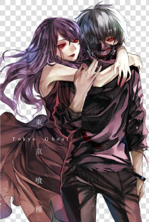 ººtokyo Ghoulºº   Tokyo Ghoul Kaneki And Rize Chan  HD Png Download