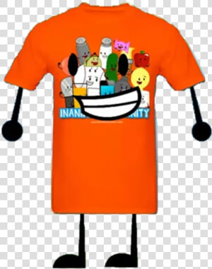 Object Show 87 Wiki   Object Show 87 Inanimate Insanity T Shirt  HD Png Download