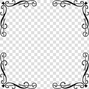 Fancy Elegant Frame   Elegant Fancy Border Design  HD Png Download