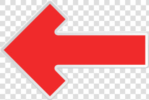 Line Area Angle Brand   Red Arrow Transparent Background Left  HD Png Download