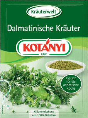 Kotányi Dalmatinische Kräuter Im Brief  HD Png Download