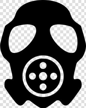 Gas Mask Attack Face   Transparent Gasmask Clipart  HD Png Download