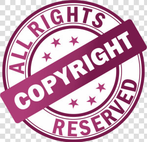 All Rights Reserved Copyright Sign  HD Png Download