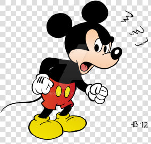 Animate Drawing Mickey Mouse Transparent Png Clipart  Png Download