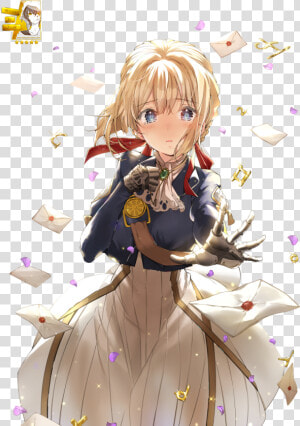 Fanart Violet Evergarden Chibi  HD Png Download