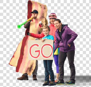 Runners Bacon Costume   Fun  HD Png Download