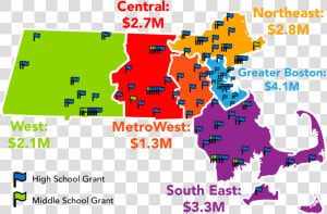 State Hsms Maps   Massachusetts Clipart  HD Png Download