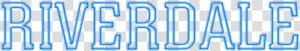 Riverdale Logo Png   Majorelle Blue  Transparent Png