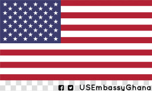 Embassy Of United States Ghana   American Flag  HD Png Download