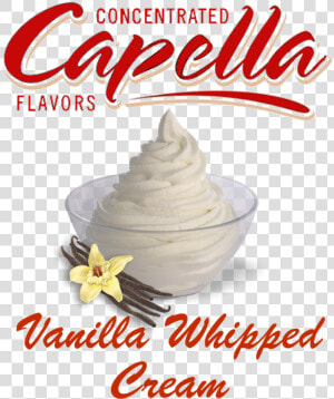 Vanilla Whipped Cream By Capella Concentrate   Meringue  HD Png Download