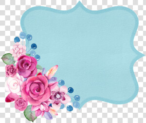 Flowers  Watercolour  Label  Sticker  Decoupage   Etiquetas De Flores Png  Transparent Png