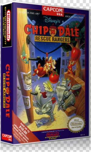 Chip N Dale Rescue Rangers Box  HD Png Download